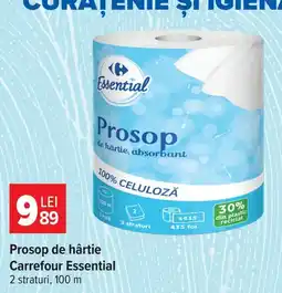 Carrefour Market Carrefour Essential prosop de hârtie Ofertă