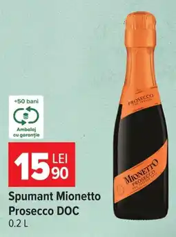 Carrefour Market Spumant Mionetto Prosecco DOC Ofertă