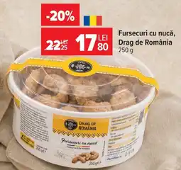 Carrefour Market Drag de România fursecuri cu nucă Ofertă