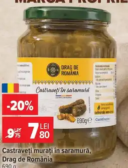 Carrefour Market Drag de Romania castraveți în saramură Ofertă