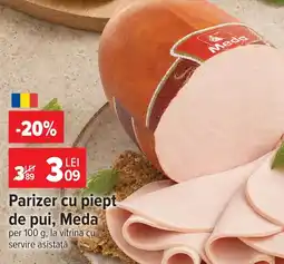 Carrefour Market Meda Parizer cu piept de pui Ofertă