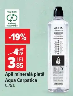 Carrefour Market Aqua Carpatica Apă minerală plată Ofertă