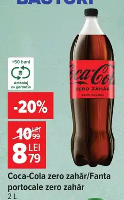 Carrefour Market Coca-Cola zero zahăr/Fanta portocale zero zahăr Ofertă