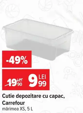 Carrefour Market Carrefour cutie depozitare cu capac Ofertă