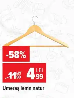 Carrefour Market Umeras lemn natur Ofertă