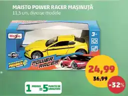 Penny MAISTO POWER RACER MAȘINUȚĂ Ofertă