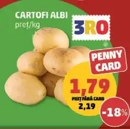 Penny Cartofi albi Ofertă