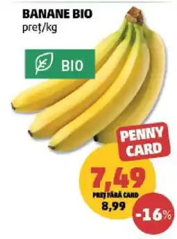 Penny Banane bio Ofertă