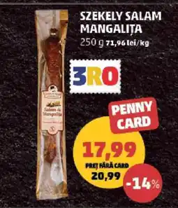 Penny SZEKELY SALAM MANGALITA Ofertă