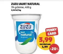Penny ZUZU IAURT NATURAL Ofertă