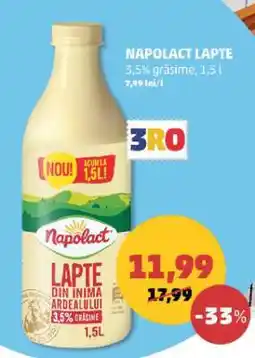 Penny NAPOLACT Lapte Ofertă