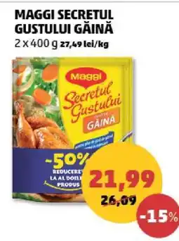 Penny MAGGI SECRETUL GUSTULUI GĂINĂ Ofertă
