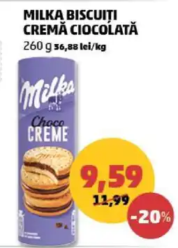 Penny Milka Biscuiti Crema Ciocolată Ofertă