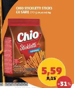 Penny CHIO STICKLETTI STICKS CU SARE Ofertă