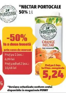 Penny NECTAR PORTOCALE Ofertă
