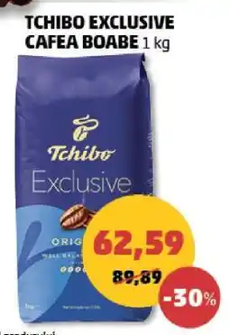 Penny Tchibo Exclusive Cafea Boabe 1 kg Ofertă