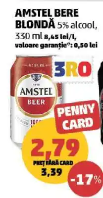 Penny AMSTEL Bere blondă Ofertă