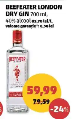 Penny BEEFEATER LONDON DRY GIN 700 ml Ofertă