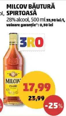 Penny MILCOV BĂUTURĂ SPIRTOASĂ Ofertă