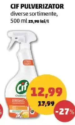 Penny Cif Pulverizator Ofertă