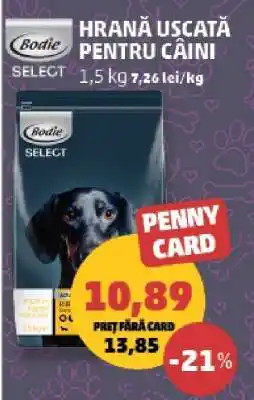 Penny Bodie Select Hrană Uscată pentru Câini Ofertă