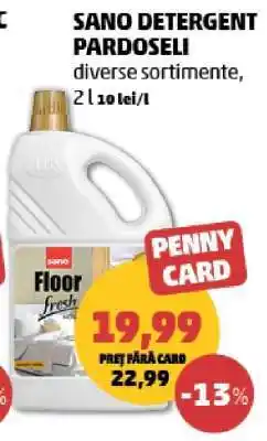 Penny Sano Detergent Pardoseli Ofertă