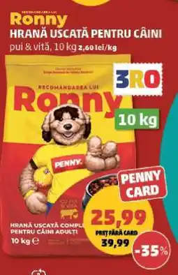 Penny Ronny Hrană Uscată Pentru Câini Ofertă