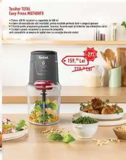 Carrefour Tocător TEFAL Easy Press MQ740HFO Ofertă