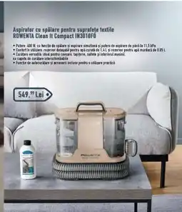 Carrefour ROWENTA Clean It Compact IN3010F0 Ofertă