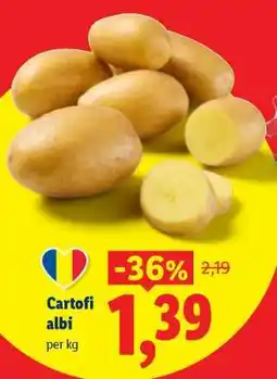 Lidl Cartofi albi Ofertă