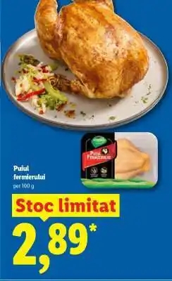 Lidl Puiul fermierului Ofertă
