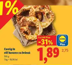 Lidl Covrig în stil bavarez cu brânză Ofertă