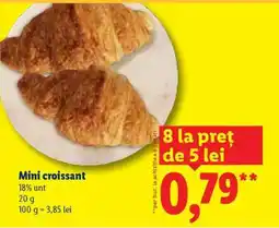 Lidl Mini croissant Ofertă