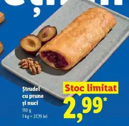 Lidl Ștrudel cu prune și nuci Ofertă