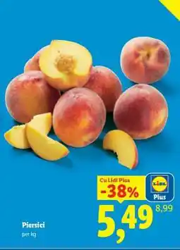 Lidl Piersici Ofertă