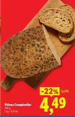Lidl Pâinea Campionilor Ofertă