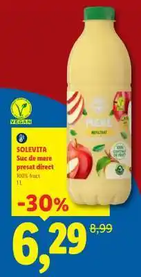 Lidl SOLEVITA Suc de mere presat direct Ofertă