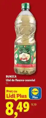 Lidl Bunica Ulei de Floarea Soarelui Ofertă