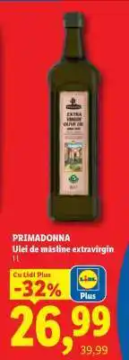 Lidl Primadonna Ulei de măsline extravirgin Ofertă