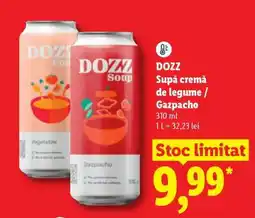 Lidl DOZZ Supă cremă de legume / Gazpacho Ofertă