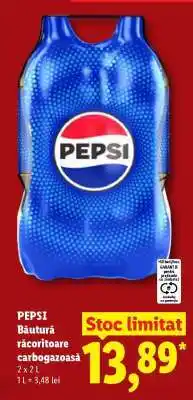 Lidl PEPSI Băutură răcoritoare carbogazoasă Ofertă