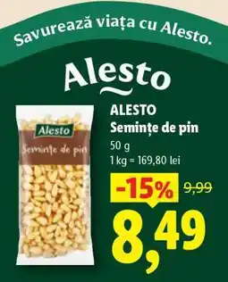 Lidl ALESTO Semințe de pin Ofertă