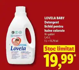 Lidl LOVELA BABY Detergent Ofertă