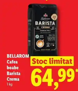 Lidl Bellarom Cafea boabe Barista Crema Ofertă