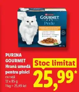 Lidl PURINA GOURMET Hrană umedă pentru pisici Ofertă