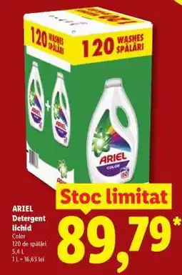 Lidl ARIEL Detergent lichid Ofertă