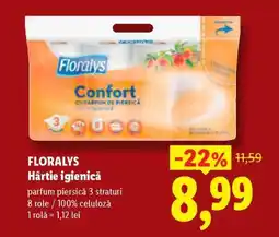 Lidl FLORALYS Hârtie igienică Ofertă