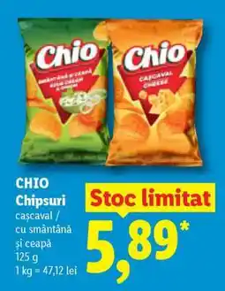 Lidl CHIO Chipsuri Ofertă