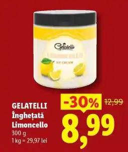 Lidl GELATELLI Înghețată Limoncello Ofertă