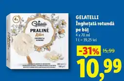 Lidl GELATELLI Înghețată rotundă pe băț Ofertă